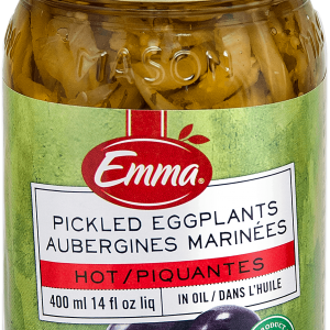 Aubergines Marinées piquantes Emma 400 ml