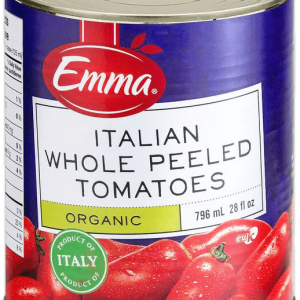 Tomates entières pelées Italienne Biologiques Emma 796 ML