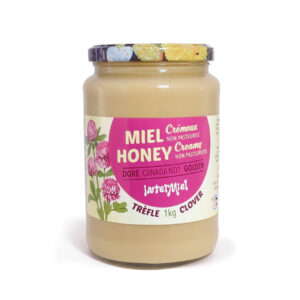 Intermiel Miel de trèfle crémeux 1kg