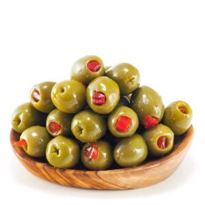 Olives vertes farcis aux poivrons - Vrac