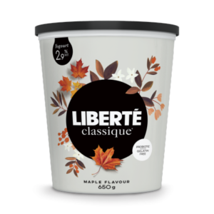 Liberté Yogourt à saveur d'érable 2,9 %, Classique 650 g