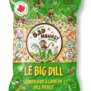 Maïs soufflé à saveur de cornichon à l'aneth 300 g