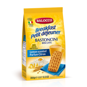 Biscuits "petit déjeuner" Bastoncini Balocco 350g