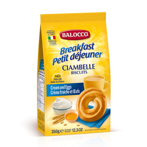 Biscuits "petit déjeuner" Ciambelle Balocco 350g