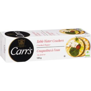 Carr's Craquelins à l'eau au poivre concassé 125 g