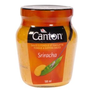 Sauce à fondue et raclette sriracha, Canton 180 ml
