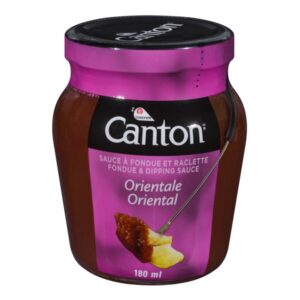 Sauce à fondue et raclette orientale, Canton 180 ml