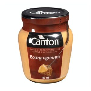 Sauce à fondue et raclette bourguignonne, Canton 180 ml