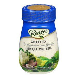 Vinaigrette et trempette grecque avec feta Renée's Gourmet 355 ml