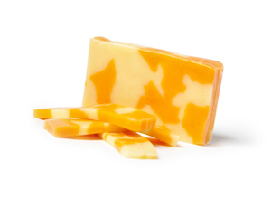 Fromage Cheddar doux marbré