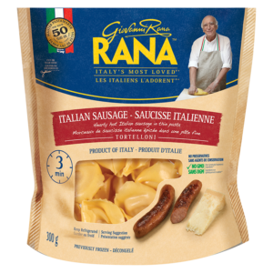 Pâtes fraîches tortelloni farcies aux Saucisses italiennes Rana 300g