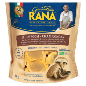 Pâtes fraîches ravioli farcies aux Champignons Rana 300g