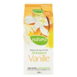 Boisson de soya  Natur-a vanille 1.89L