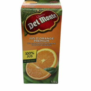 Jus D'Orange premium  Del Monte 1.6L