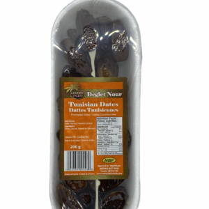 Dattes Tunisiennes Deglet Nour 200g